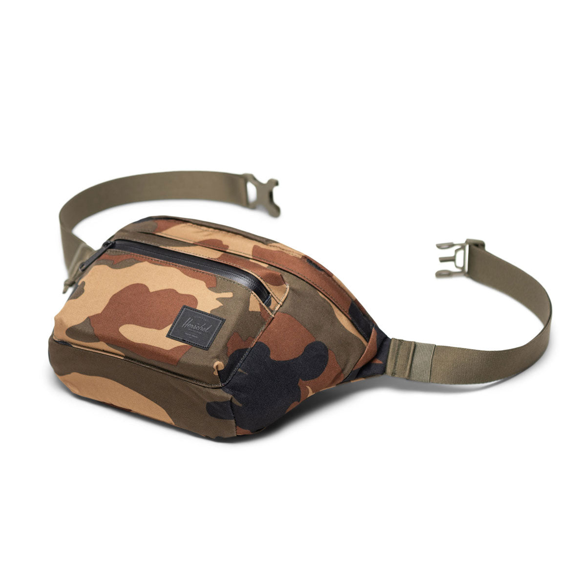 Herschel Supply Pop Quiz Hip Pack - Woodland Camo/Black Label image 2