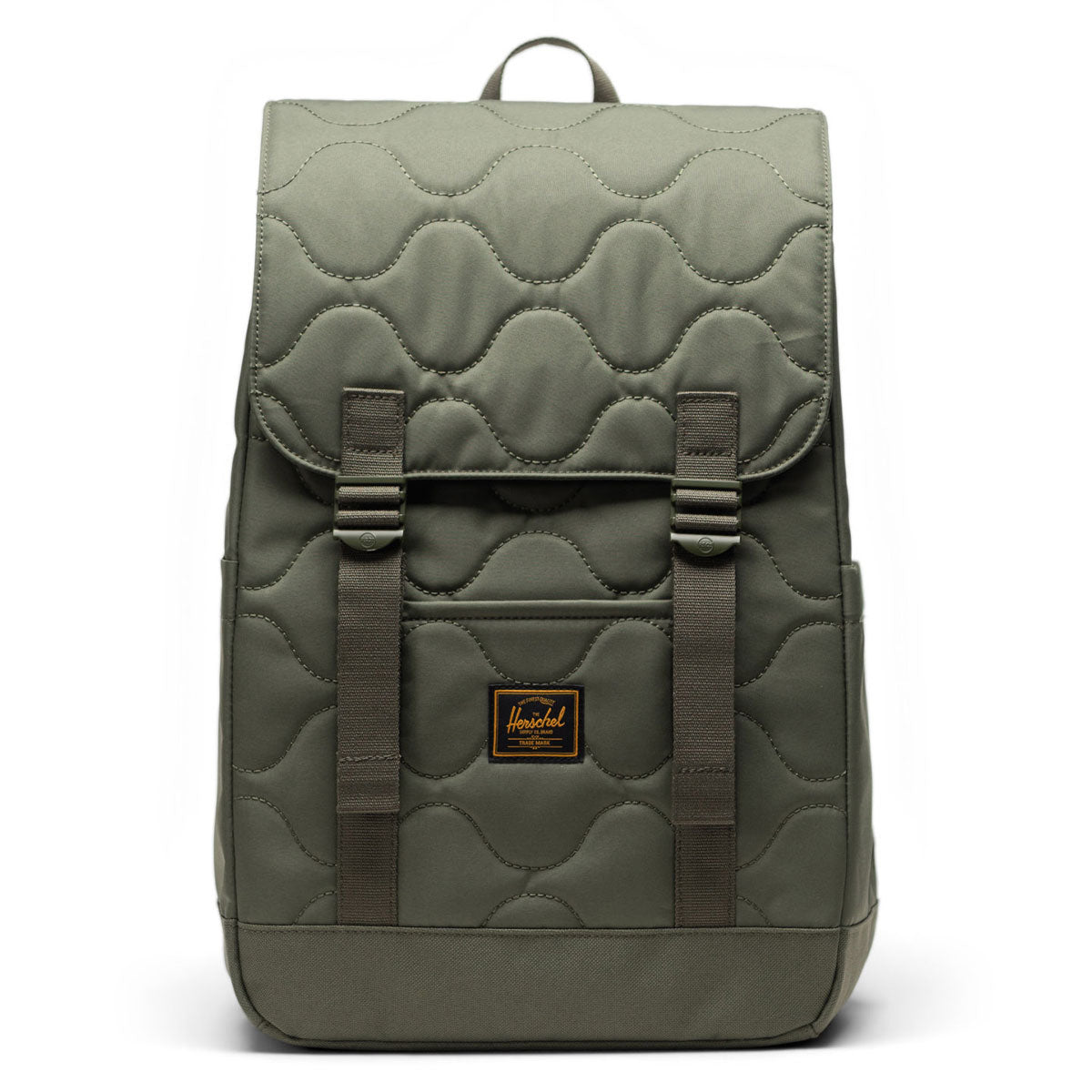 Herschel Supply Retreat Small Capsule Quilted Backpack - Beetle image 1