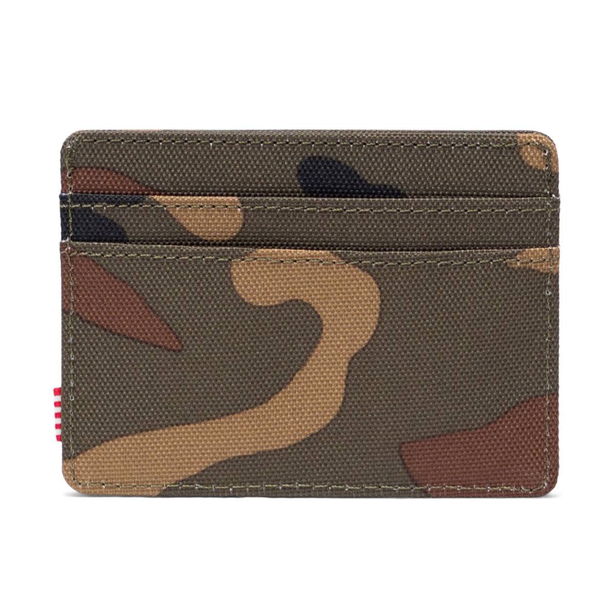 Herschel Supply Charlie Cardholder - Woodland Camo/Black Label image 2