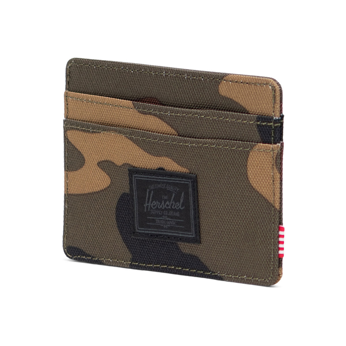 Herschel Supply Charlie Cardholder - Woodland Camo/Black Label image 3