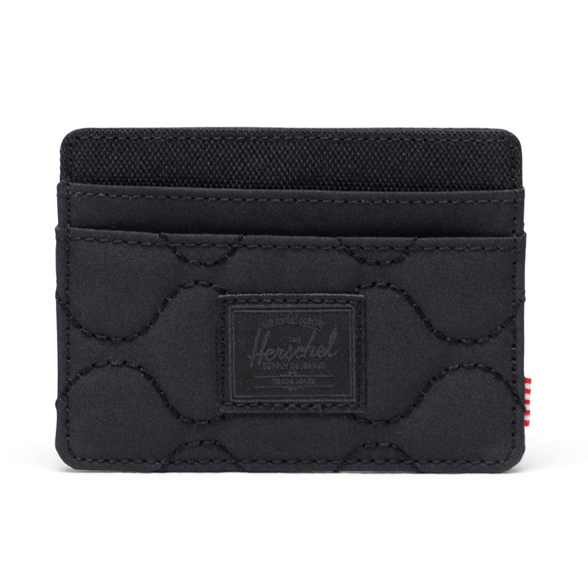 Herschel Supply Charlie Quilted Capsule Cardholder - Black image 1