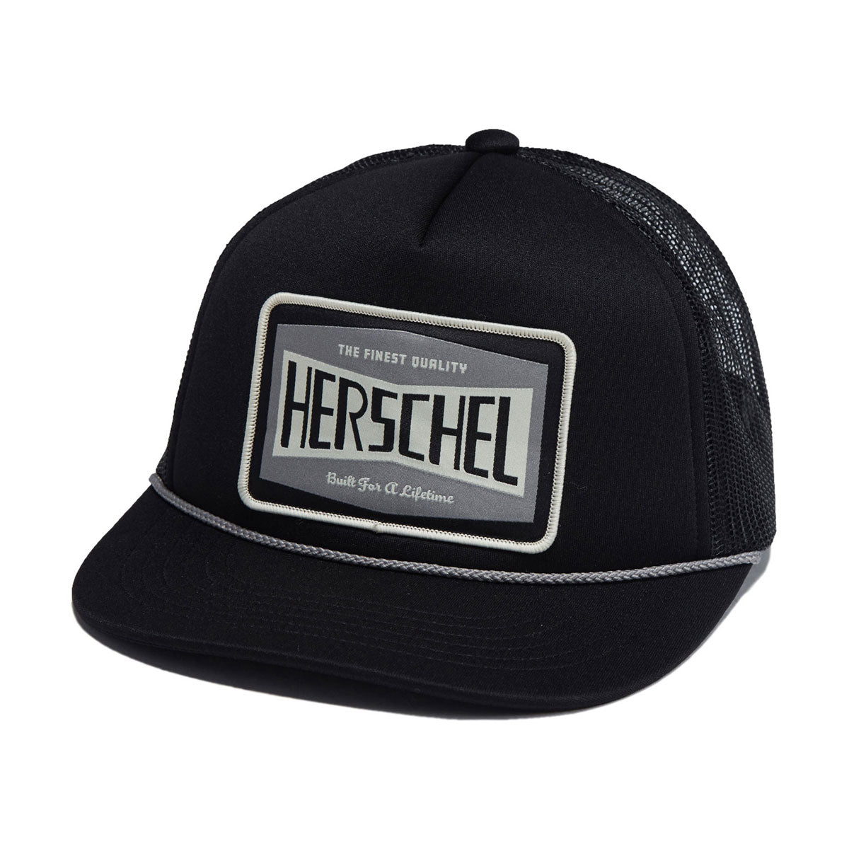 Herschel Supply Marina Mesh WW Patch Hat - Black image 1
