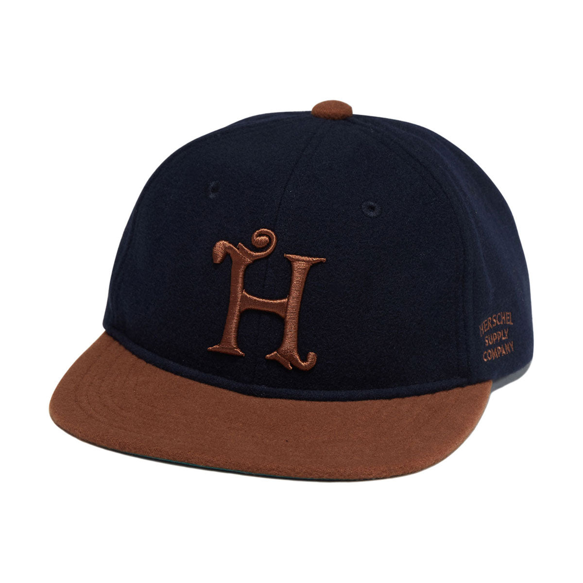Herschel Supply Vintage Baseball Hat - Darkest Navy/Argan Oil image 1
