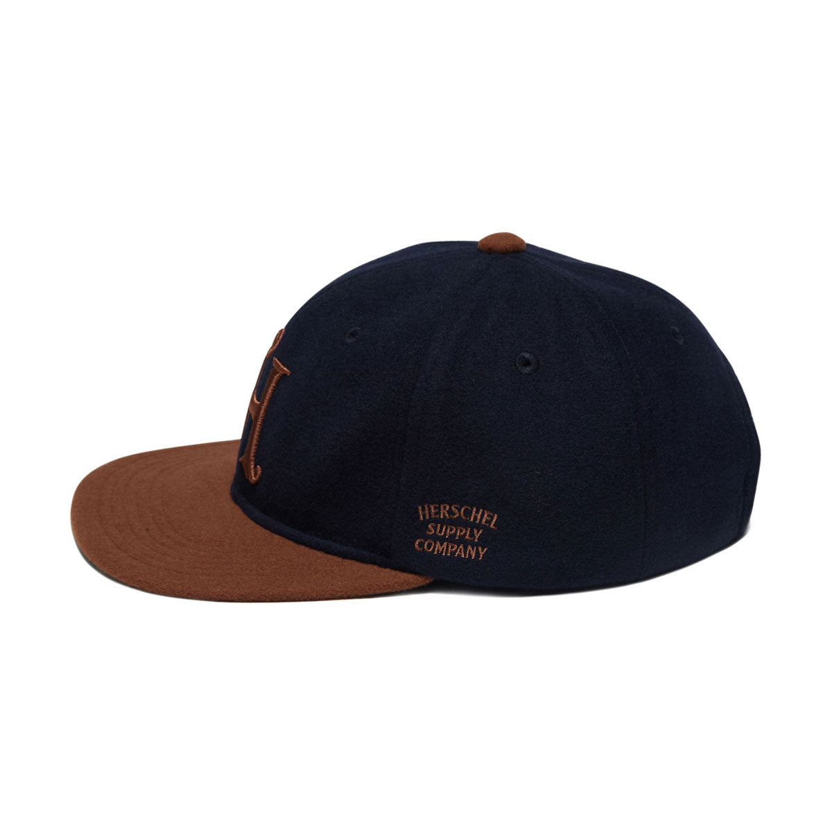 Herschel Supply Vintage Baseball Hat - Darkest Navy/Argan Oil image 3