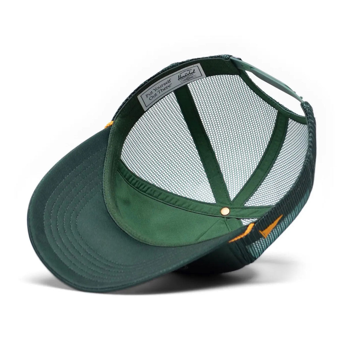 Herschel Supply Marina Mesh Yachting Hat - Dark Green image 3