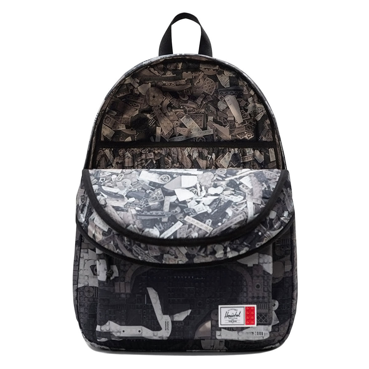 Herschel Supply x LEGO Classic XL Backpack - Abstract Bricks Black image 3