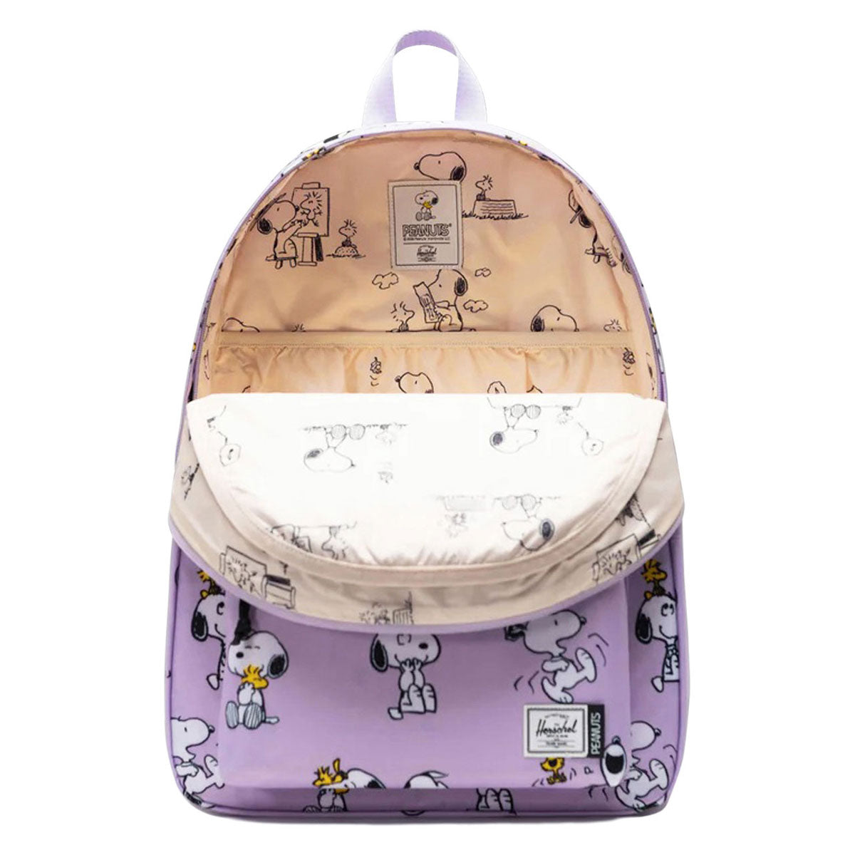 Herschel Supply x Peanuts Classic XL Backpack - Snoopy And Woodstock Pastel LC image 3