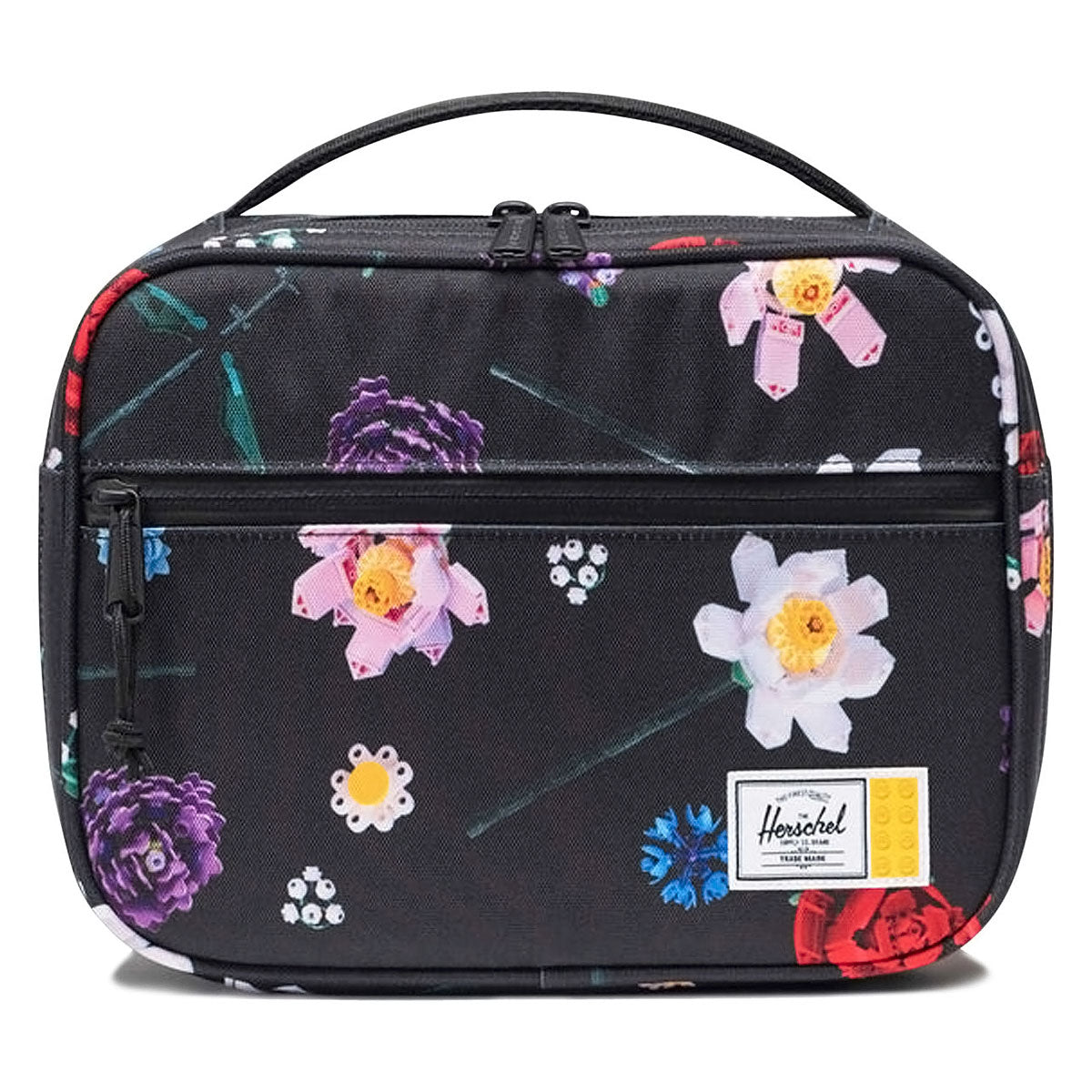 Herschel Supply x LEGO Pop Quiz Lunch Box - Falling Florals image 1