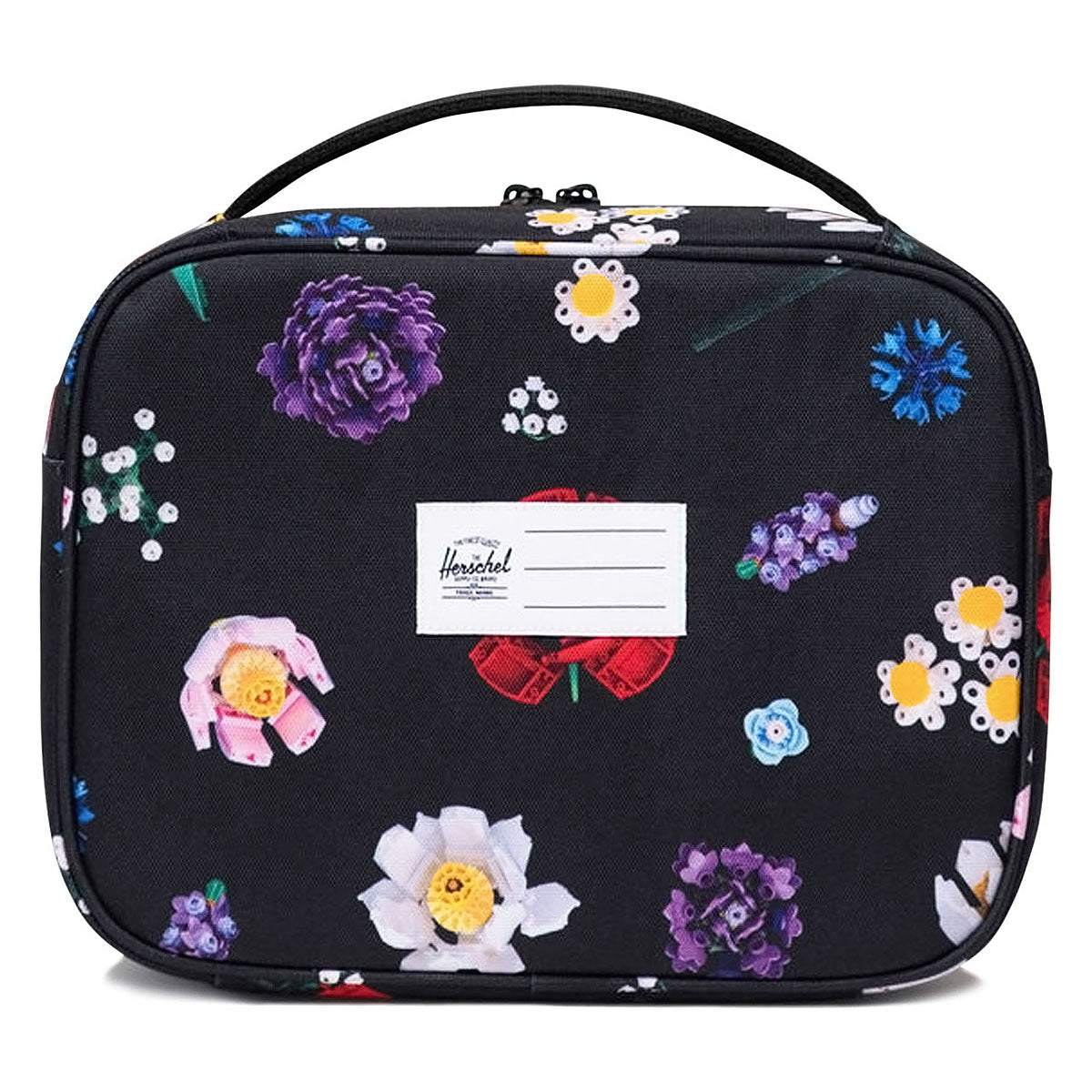 Herschel Supply x LEGO Little Pop Quiz Lunch Box - Falling Florals image 2