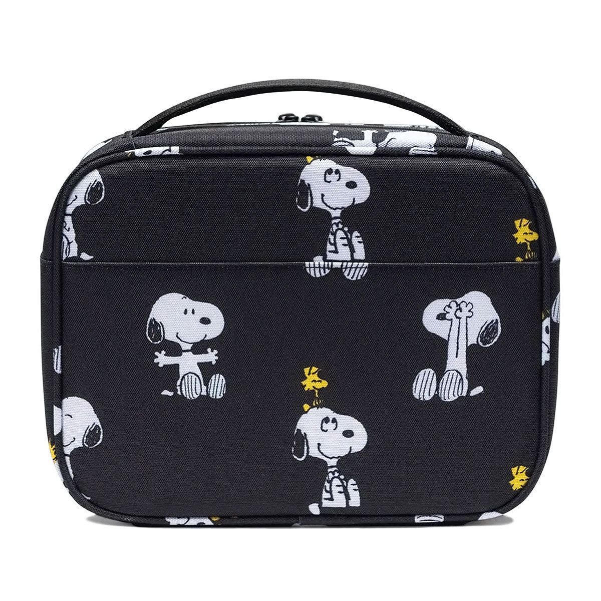 Herschel Supply x Peanuts Pop Quiz Lunch Box - Snoopy And Woodstock Black image 2