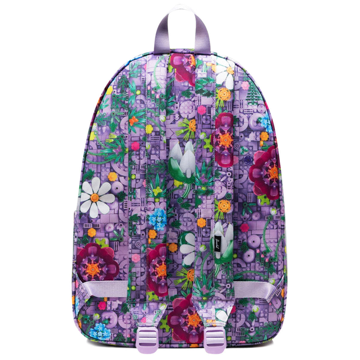 Herschel Supply x LEGO Classic XL Backpack - HSC LEGO Botanical Floral Lavender image 4