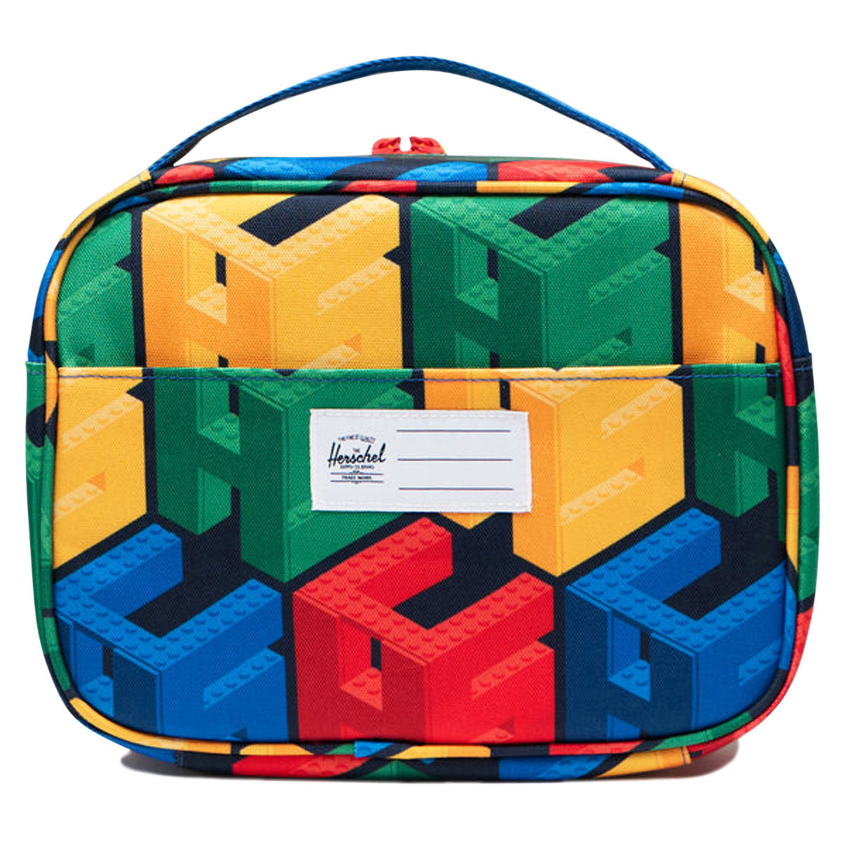 Herschel Supply x LEGO Pop Quiz Lunch Box - HSC LEGO Monogram Multicolour image 2