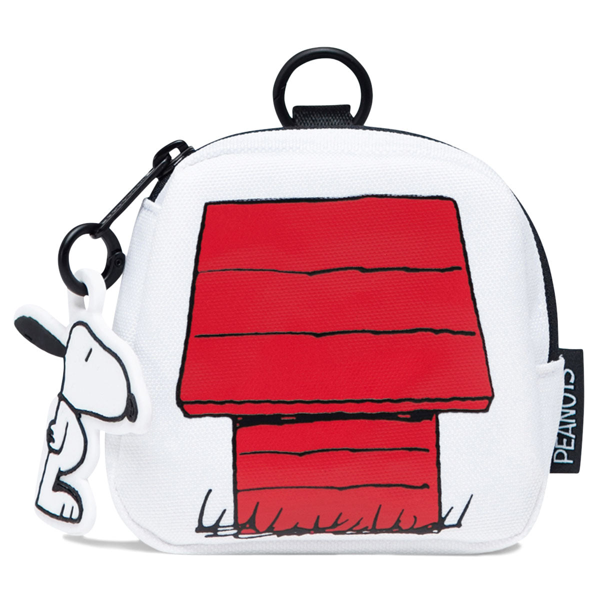 Herschel Supply x Peanuts Doghouse Pouch Charm - Dog House White image 1