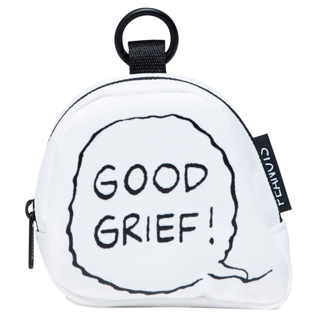 Herschel Supply x Peanuts Good Grief Pouch Charm - Good Grief White image 1
