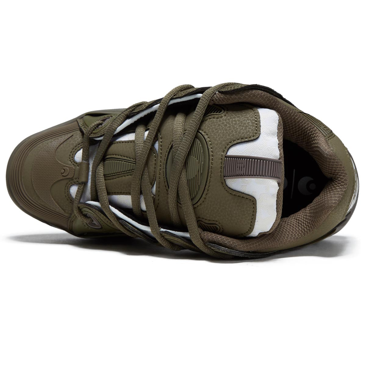 Osiris D3 2001 Shoes - Olive/White image 3