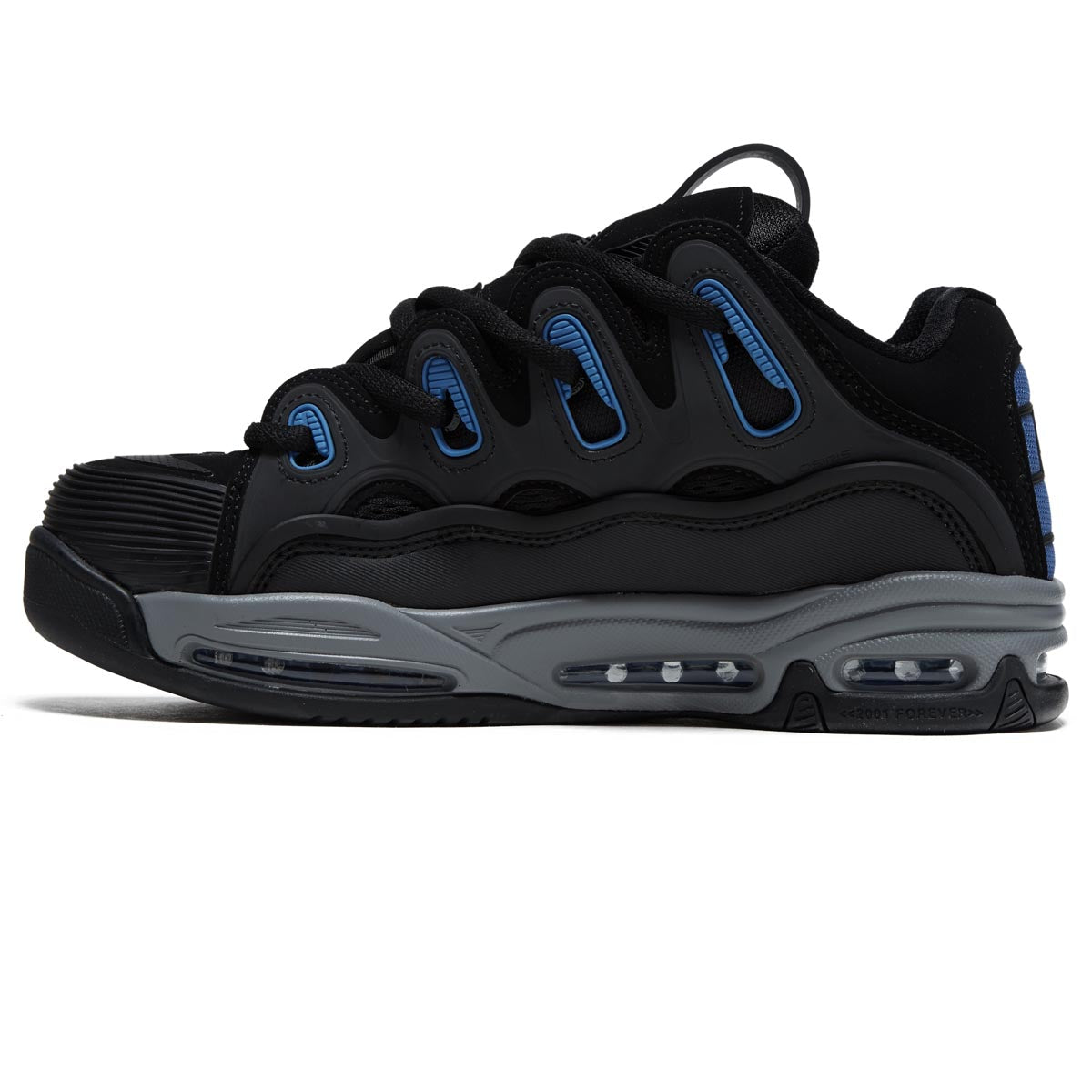 Osiris D3 2001 Shoes - Black/Grey/Blue image 2