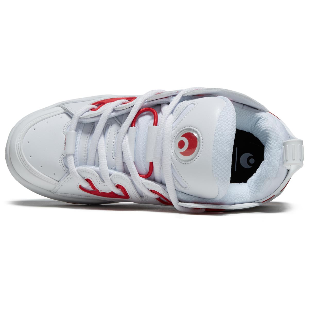 Osiris D3 E Shoes - White/Red/White image 3