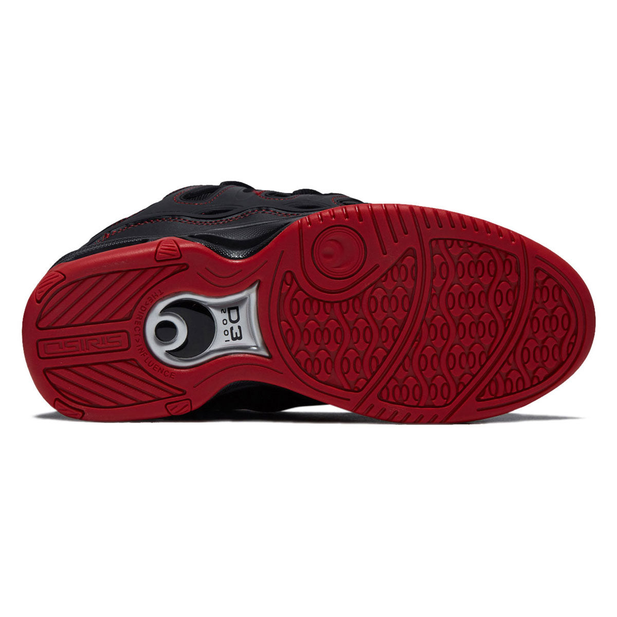 Osiris D3 2001 Shoes - Black/Red/Red image 4