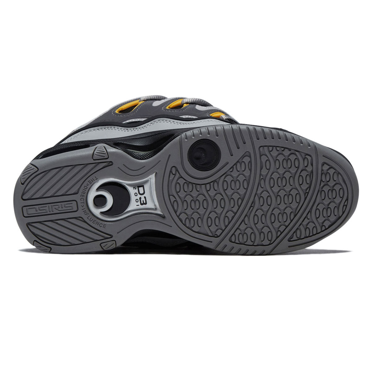 Osiris D3 2001 Shoes - Grey/Black/Yellow image 4