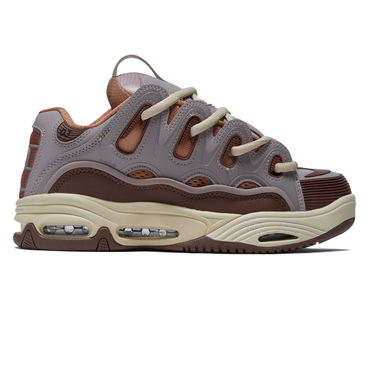 Osiris D3 2001 Shoes - Tan/Plum/Lilac image 1
