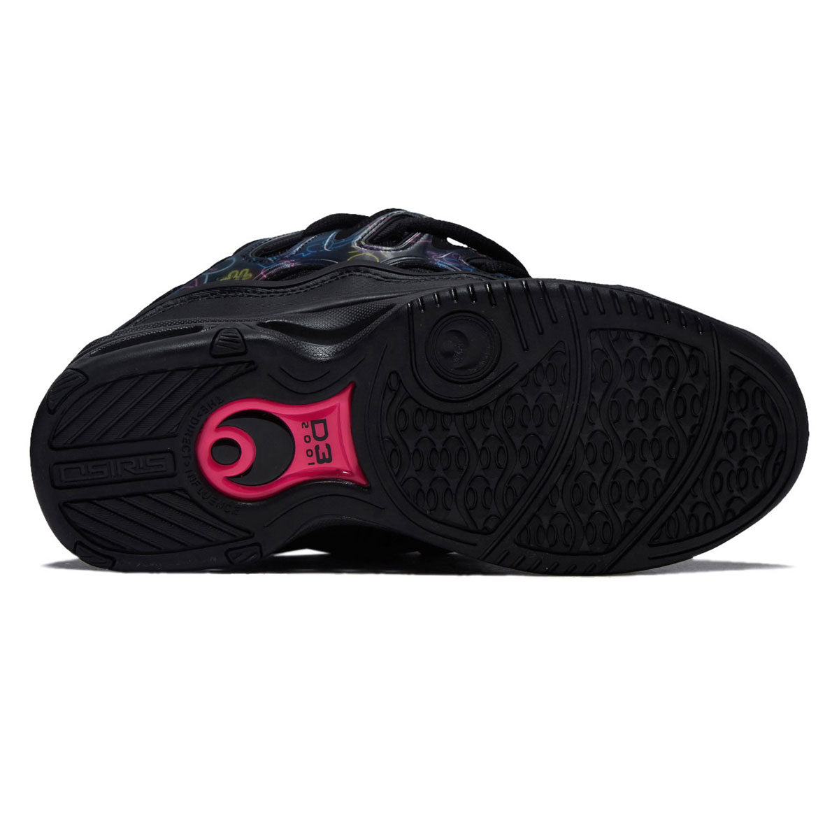 Osiris D3 2001 Shoes - Black/Pink/Holo image 4