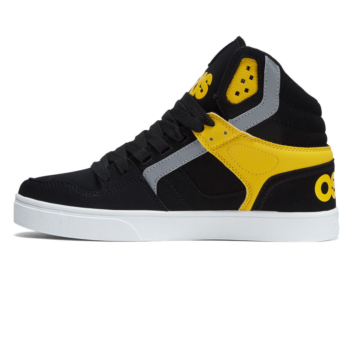 Osiris Clone Shoes - Black/Yellow/White image 2