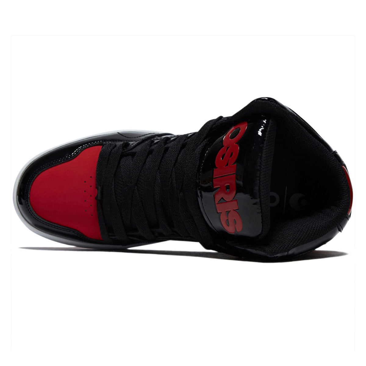 Osiris NYC 83 CLK Shoes - Black/Black/Red image 3