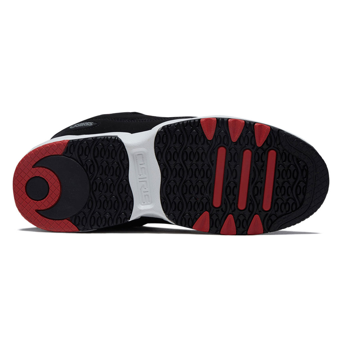Osiris D3 E Shoes - Black/Charcoal/Red image 4