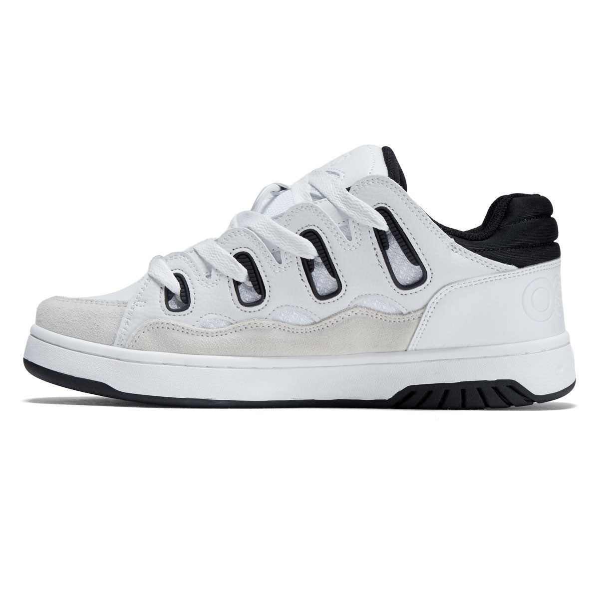 Osiris D3S Shoes - White/Black/White image 2