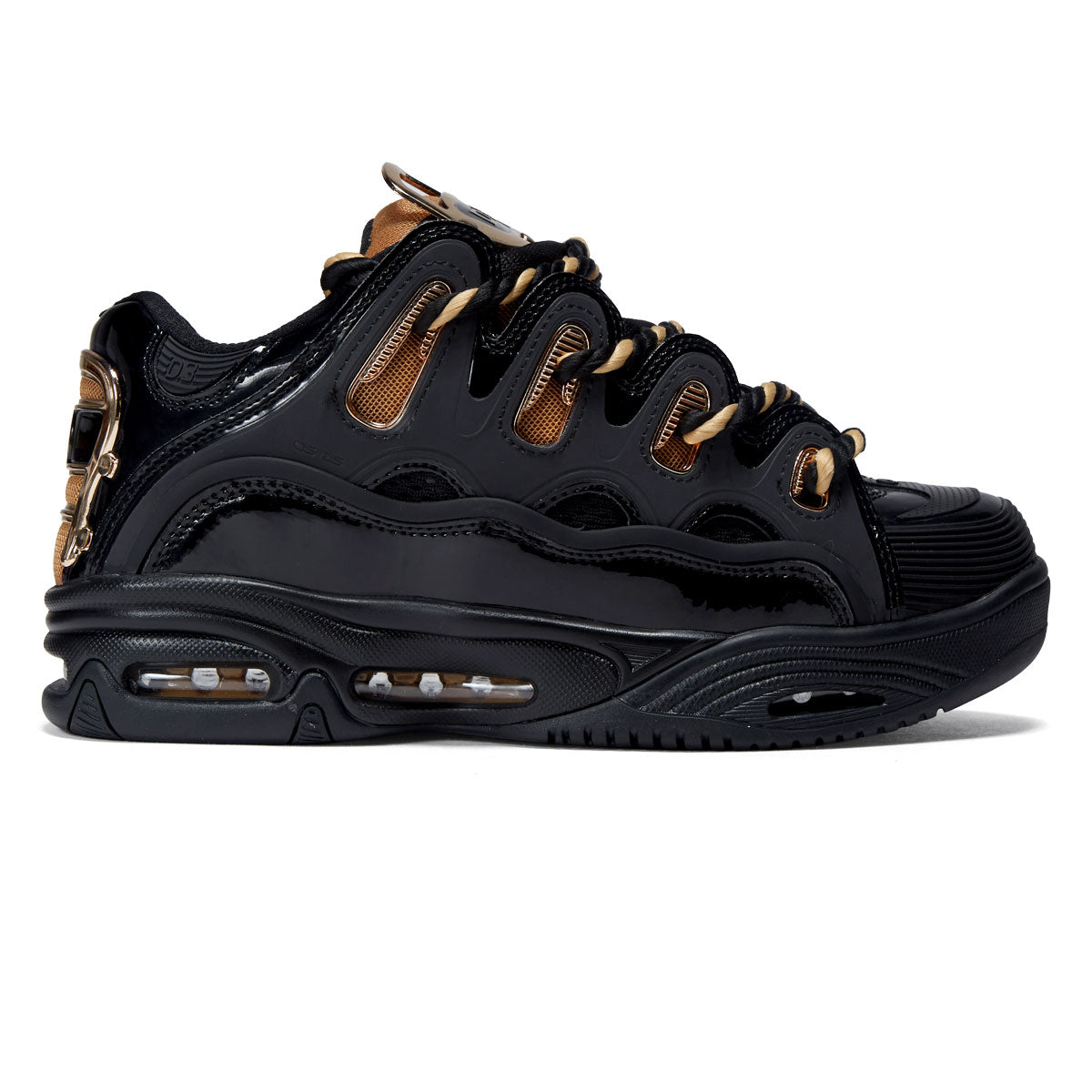 Osiris D3 2001 Shoes - 25 Years/Black/Gold image 1