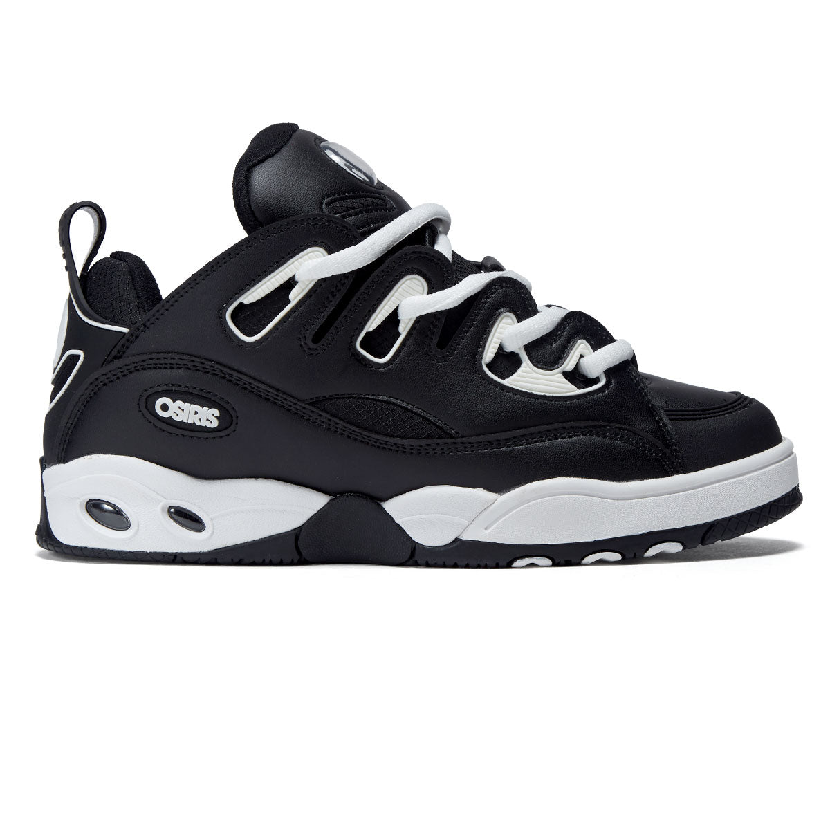Osiris D3 E Shoes - Black/White/Black image 1