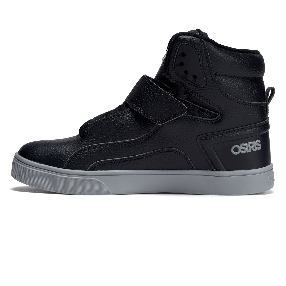 Osiris Rize Ultra Shoes - Black/Grey/Black image 2