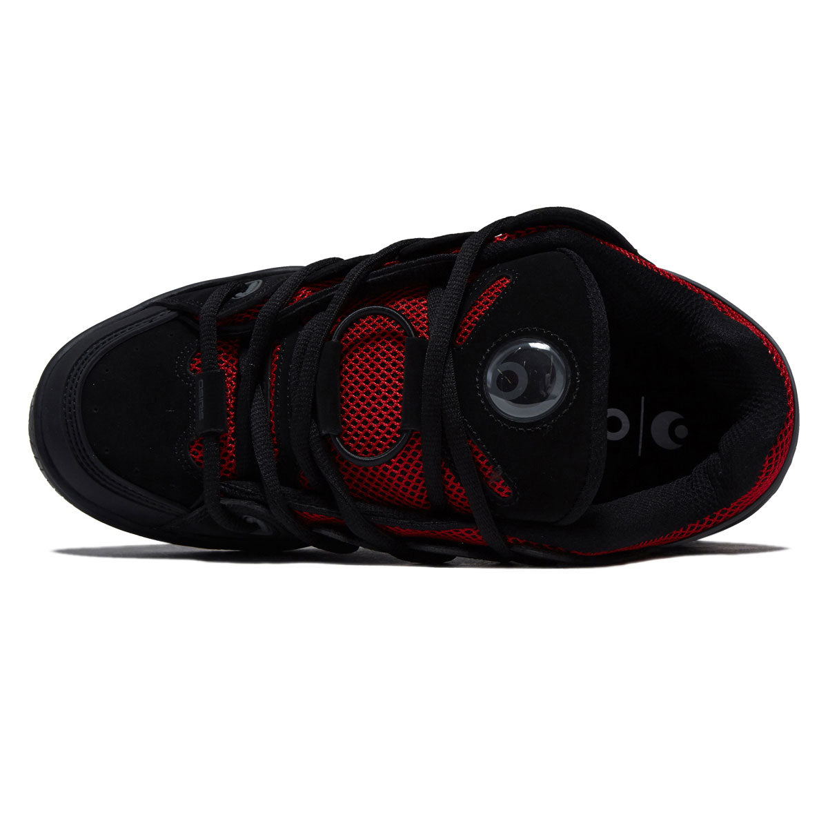 Osiris D3 OG Shoes - Black/Grey/Red image 3