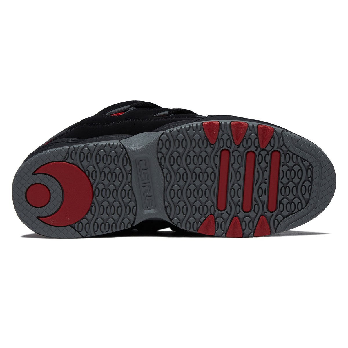 Osiris D3 OG Shoes - Black/Grey/Red image 4