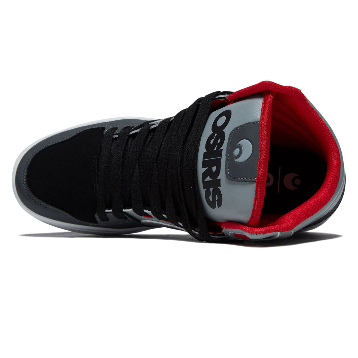 Osiris Clone Shoes - Black/Grey/Red image 3