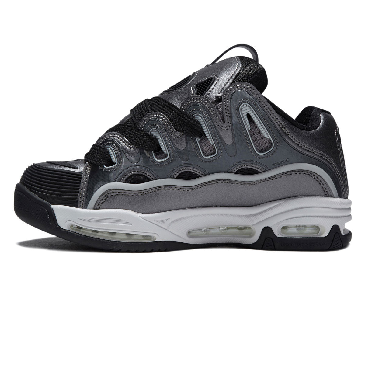 Osiris D3 2001 Shoes - Grey/Black/White image 2