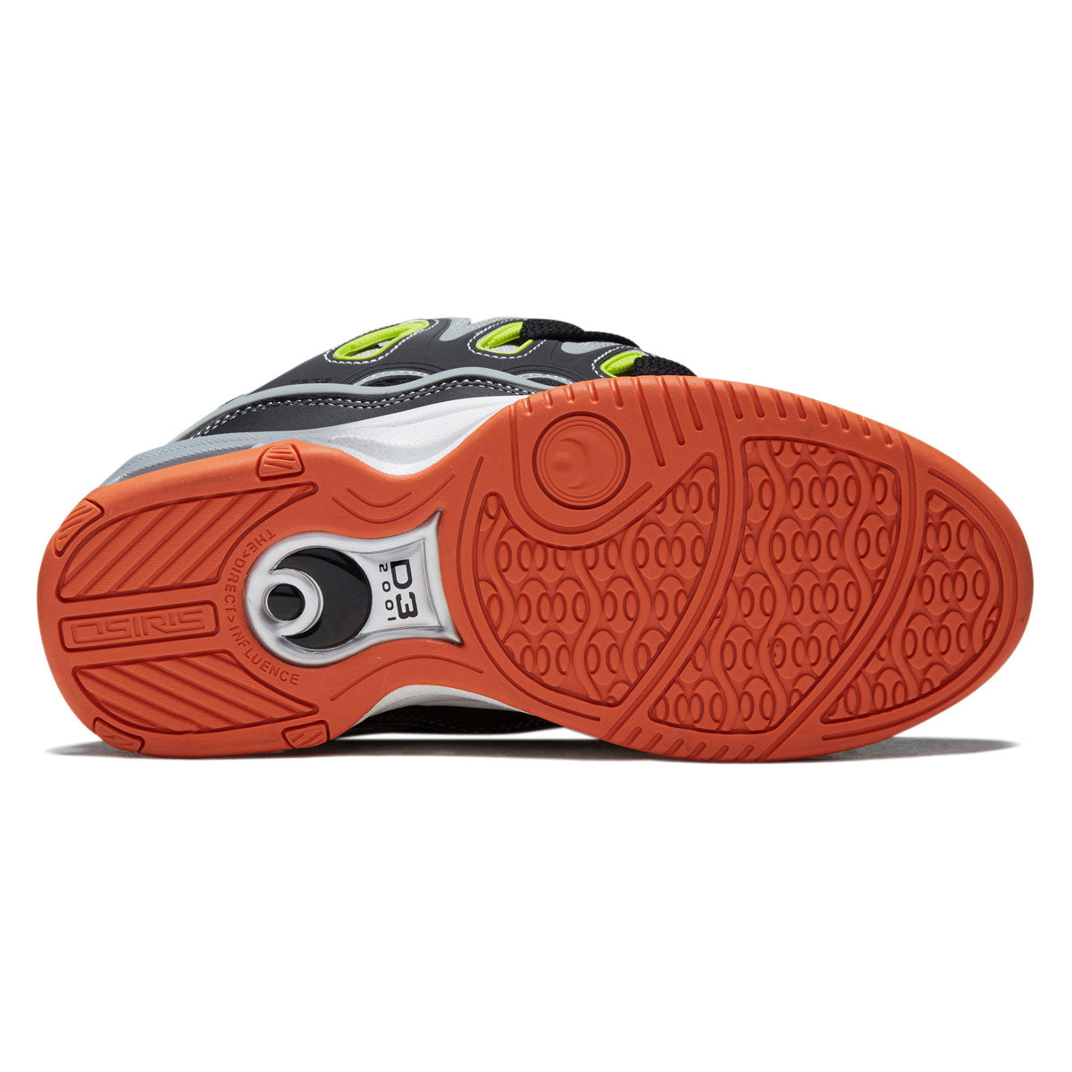 Osiris D3 2001 Shoes - Black/Grey/Orange image 4