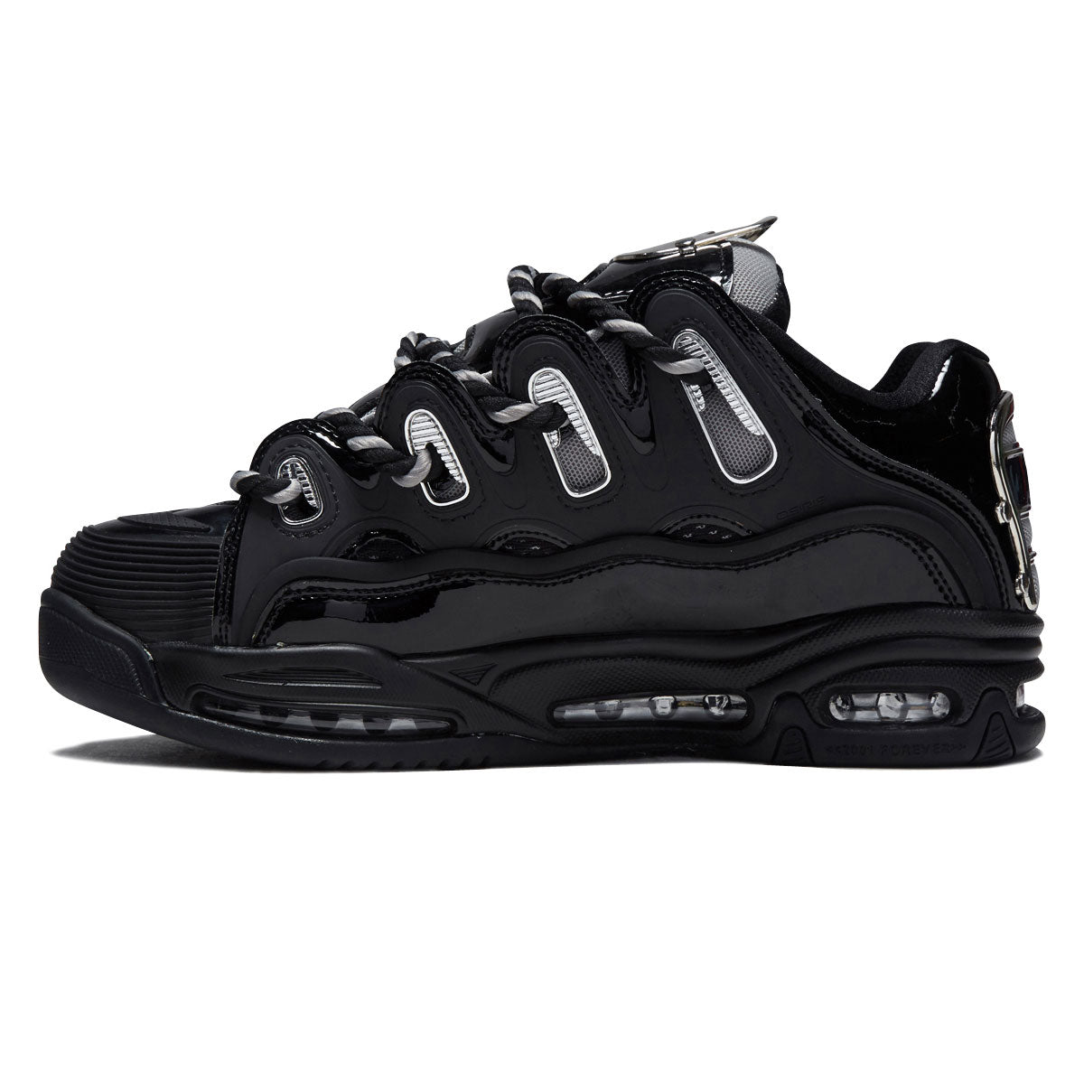 Osiris D3 2001 Shoes - 25 Years/Black/Silver image 2