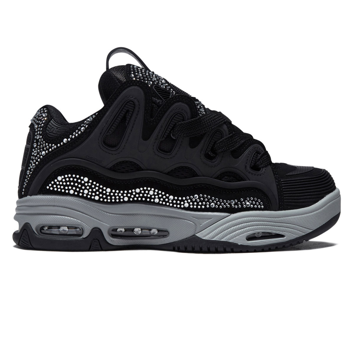 Osiris D3 2001 Shoes - Black/Grey/Diamond image 1