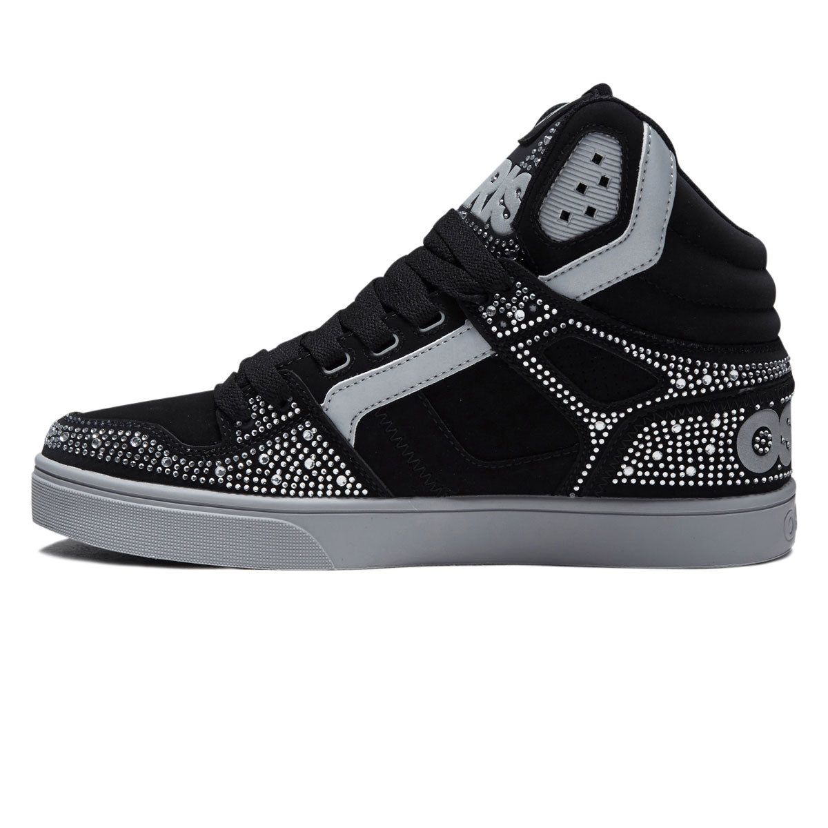 Osiris Clone Shoes - Black/Grey/Diamond image 2