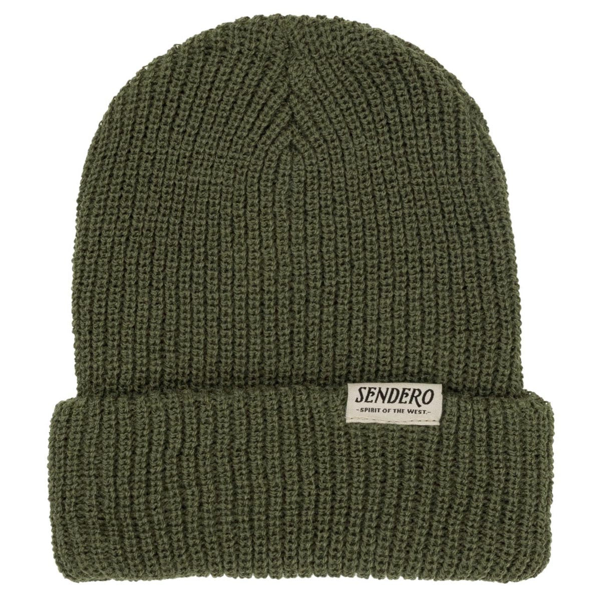 Sendero Vintage Classic Beanie - Army Green image 1