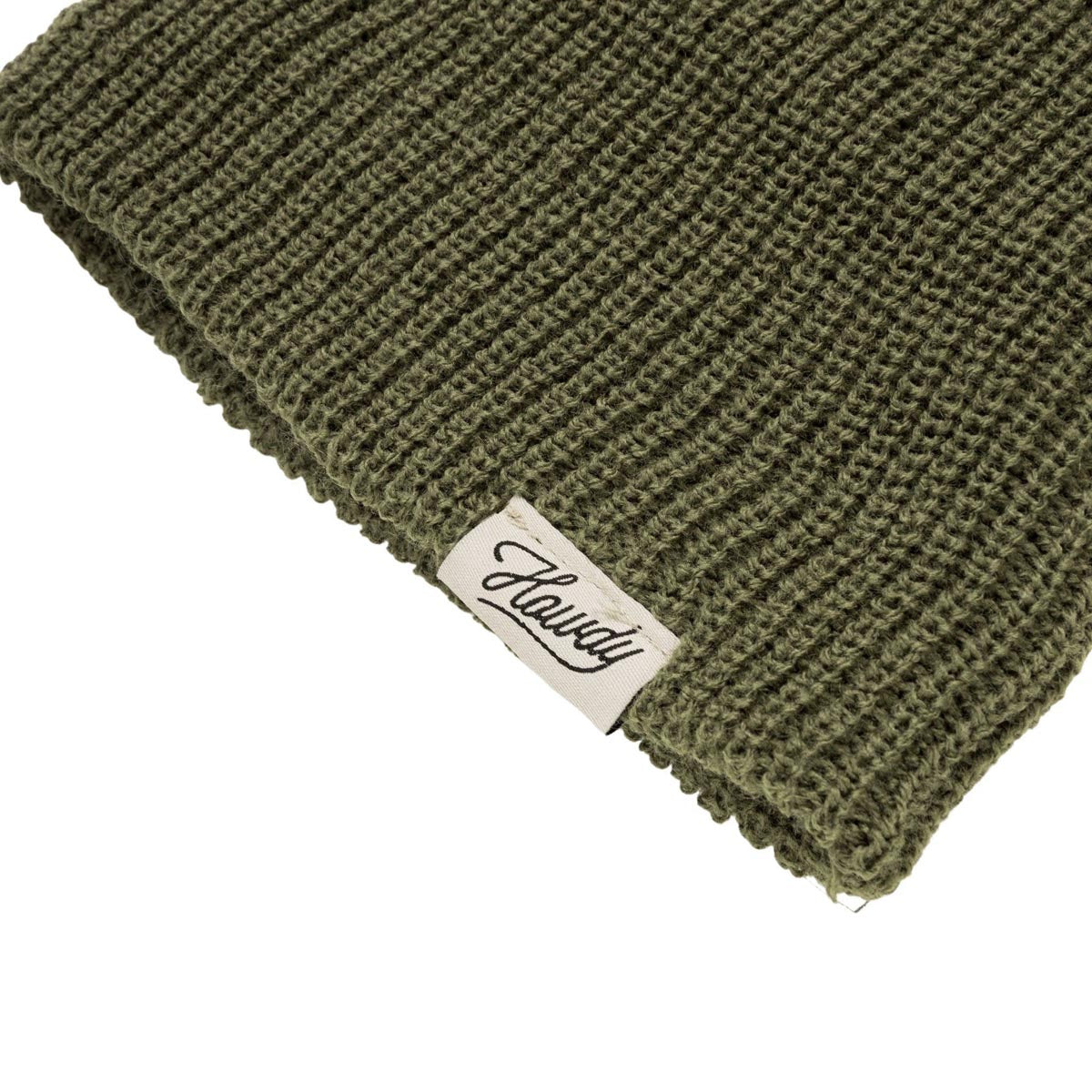 Sendero Vintage Classic Beanie - Army Green image 2