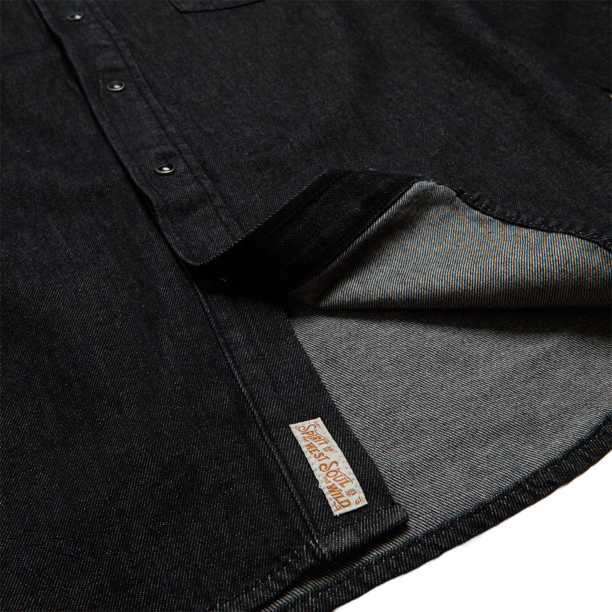 Sendero The Wyatt Pearl Snap Long Sleeve Shirt - Midnight Denim image 4