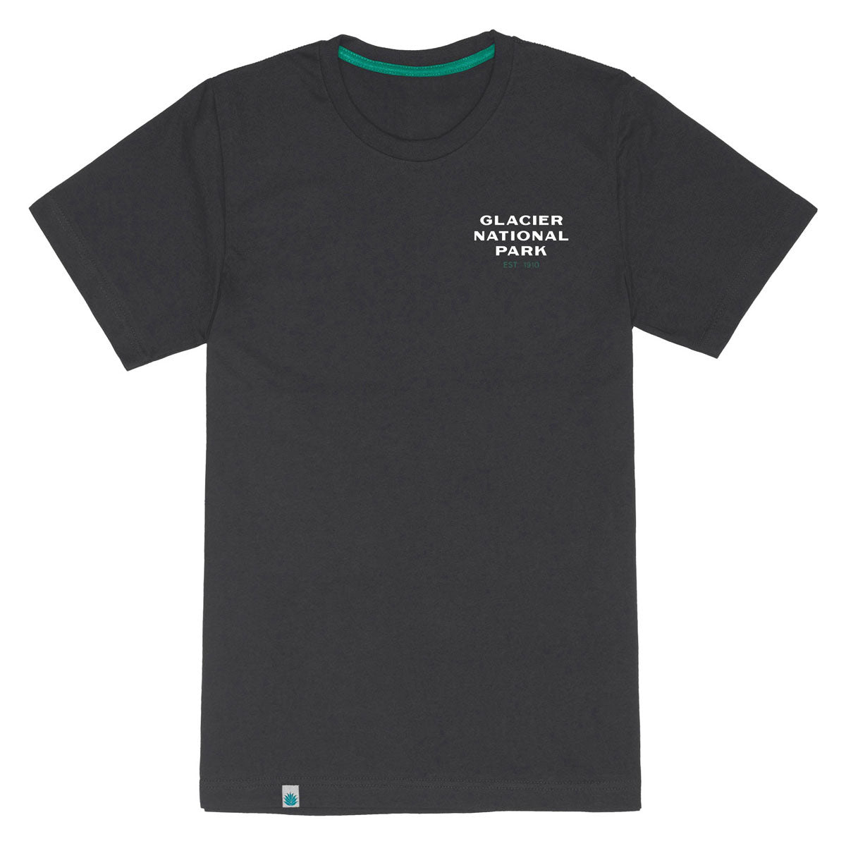 Sendero Glacier National Park T-Shirt - Charcoal image 2