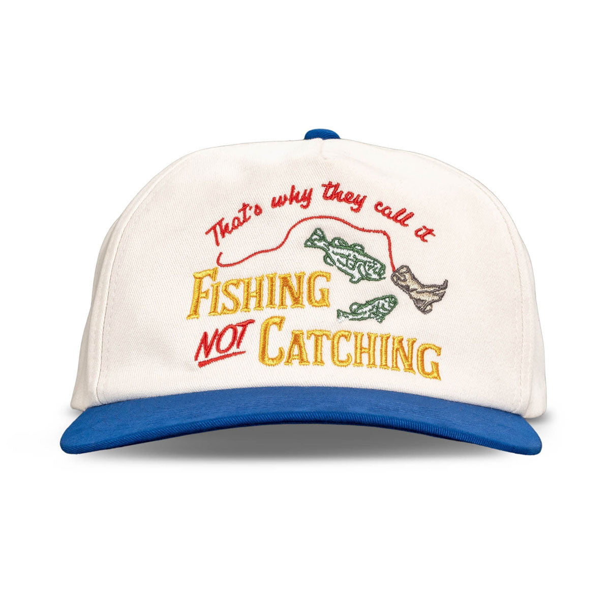 Sendero Not Catching Hat - White/Blue image 3