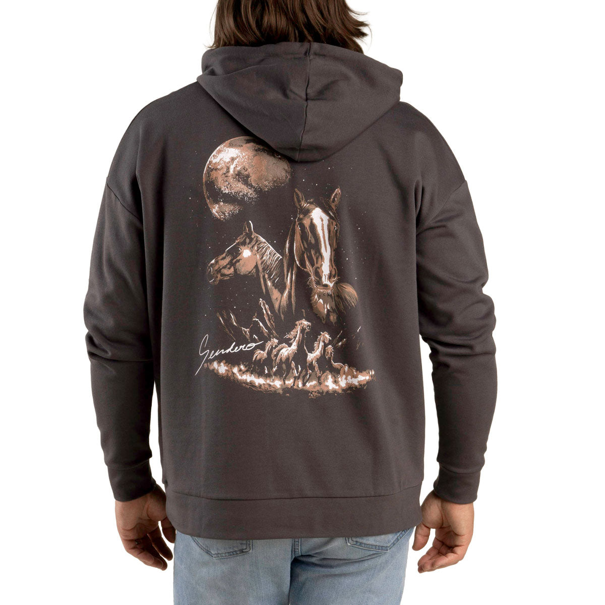 Sendero Midnight Riders Hoodie - Vintage Black image 4
