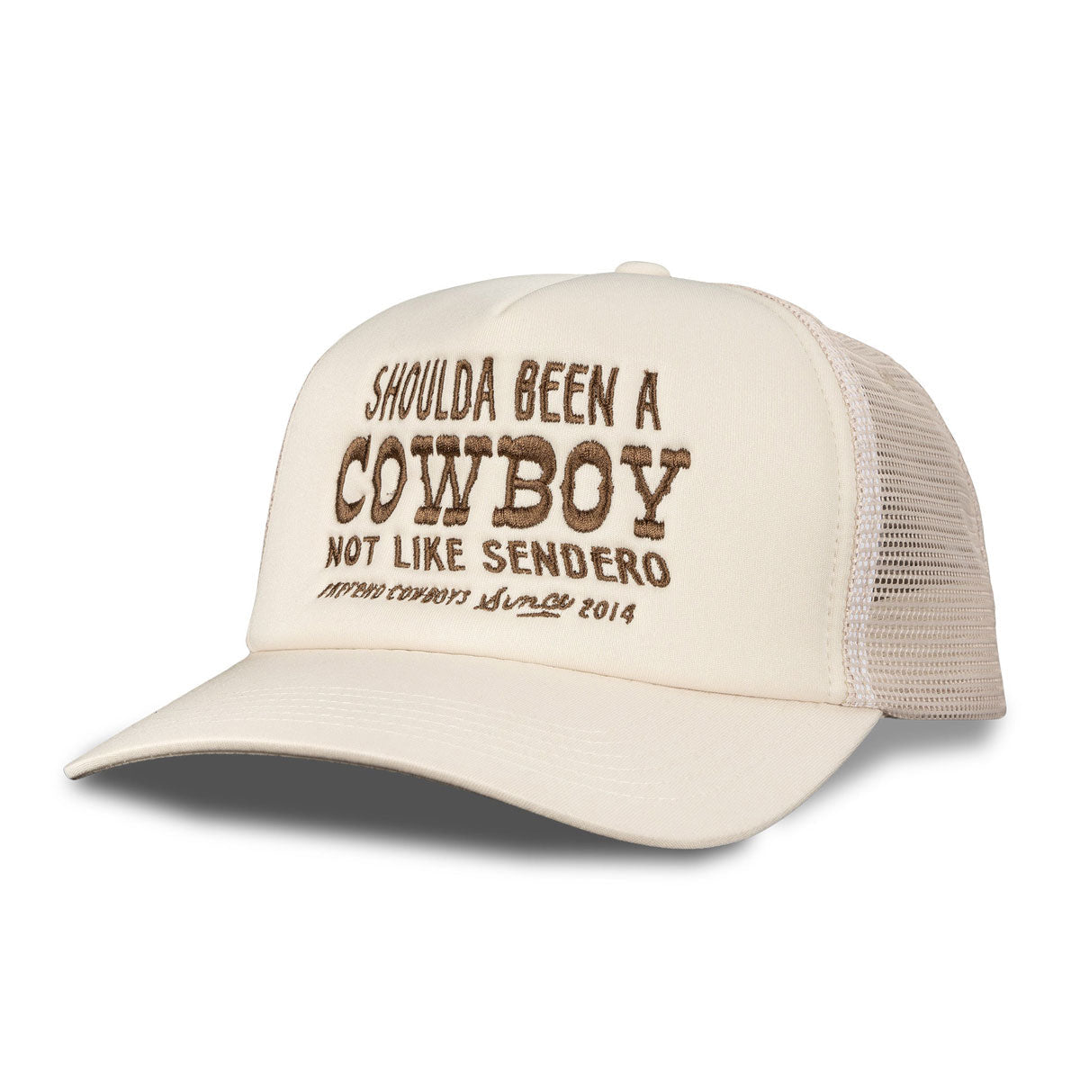Sendero Shoulda Been A Cowboy Hat - Cream image 1