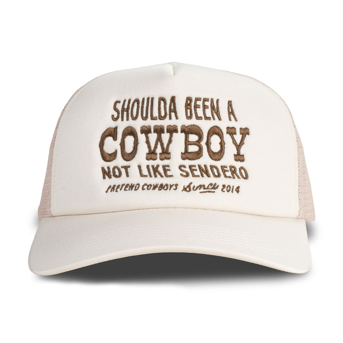 Sendero Shoulda Been A Cowboy Hat - Cream image 3