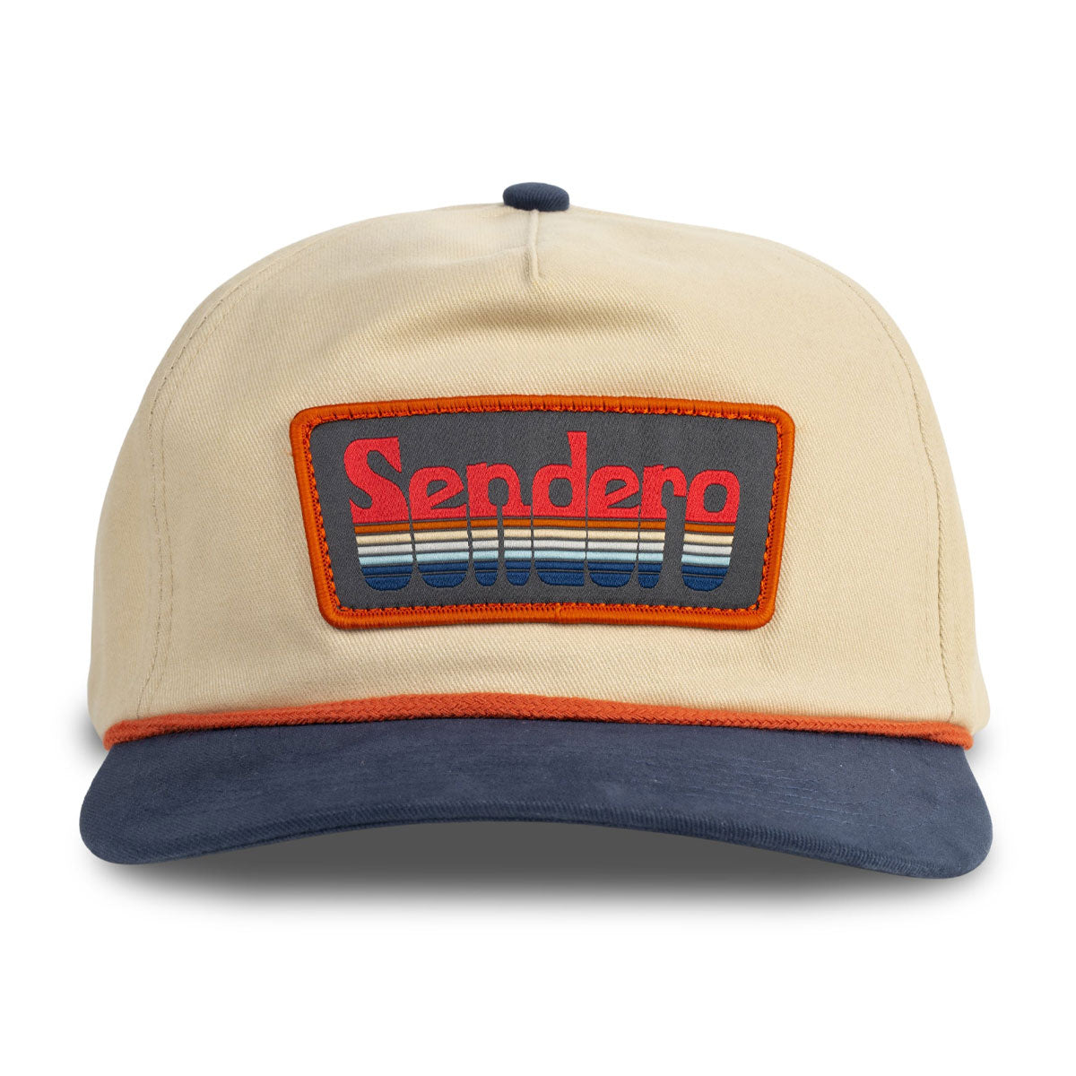 Sendero Retro Logo Hat - Cream/Navy image 3