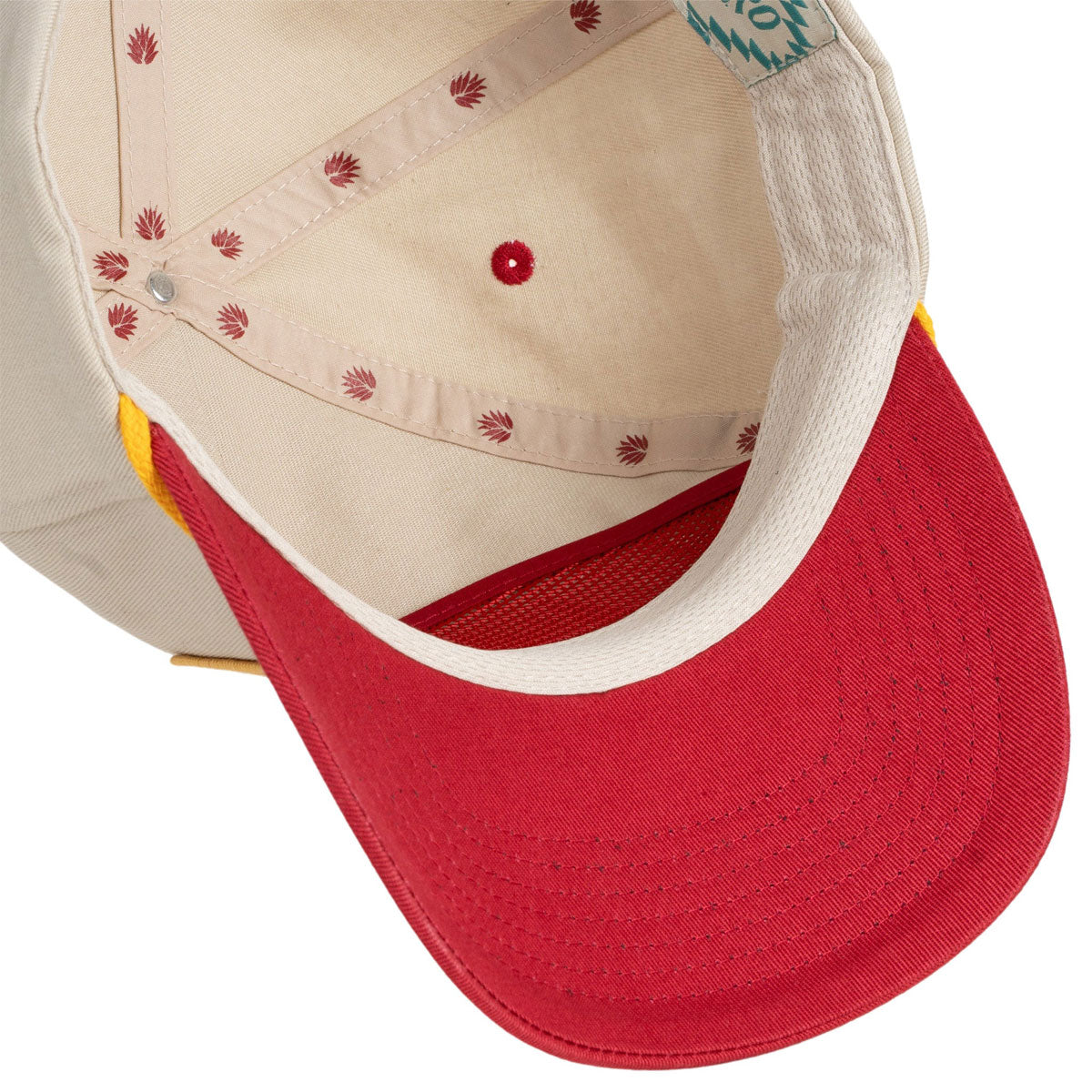 Sendero Retro Logo Hat - Cream/Maroon image 4